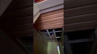 Soffit Panel Installation In Bathroom । Waterproof Ceiling For Bathroom #shorts #ceilingworks