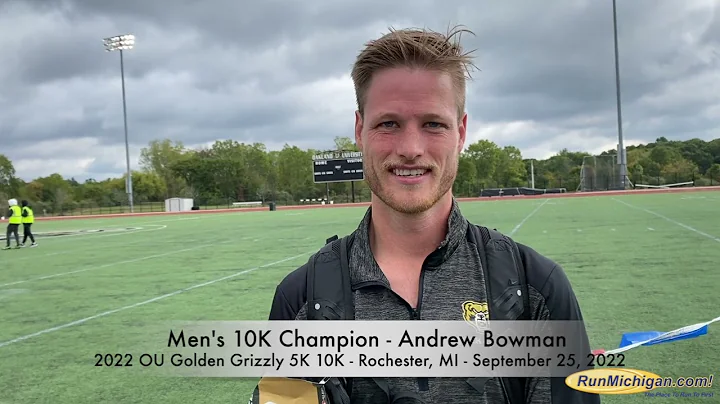 Interview: Andrew Bowman at 2022 OU Golden Grizzly...