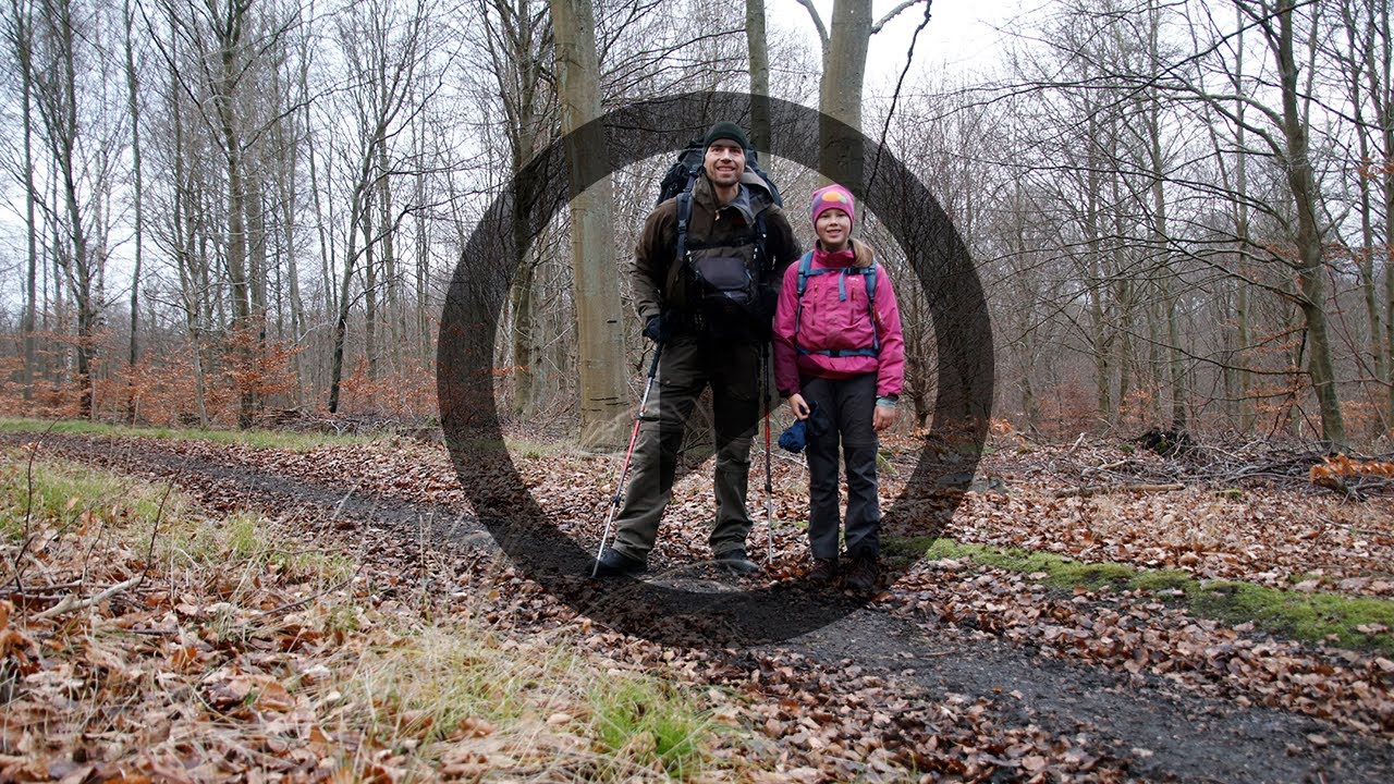 Vandretur i Jægersborg Hegn, Far og datter tur [Mikroeventyr]