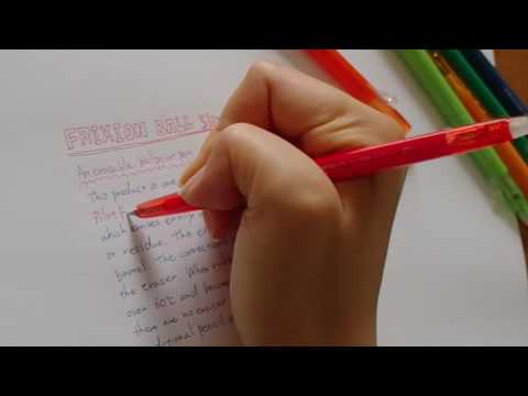 Frixion Ball Slim Pilot Youtube