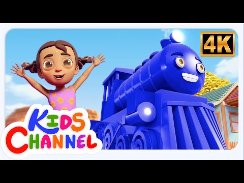 Chuk Chuk Rail Gadi in Bengali, বাংলায় চুক চুক রেলগাড়ি, Kalu Madari Elo + Bengali Rhymes for Kids