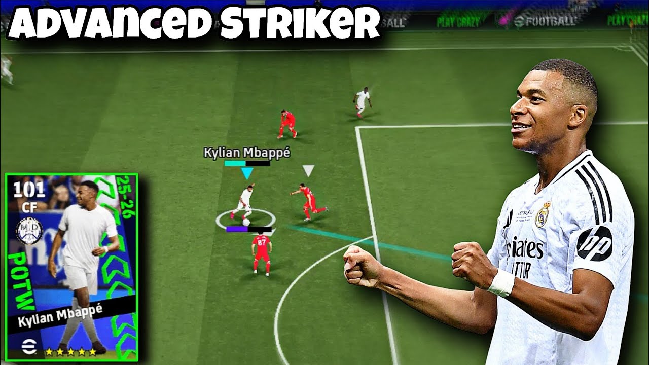 BEST POTW CF? 101 Rated Kylian Mbappe POTW Card Review | Advanced Striker | eFootball 2026