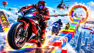 GT Moto Stunt 3D 🔥 Crazy Bike Stunts, Mega Ramps & Impossible Tracks! 🏍️💨 screenshot 1