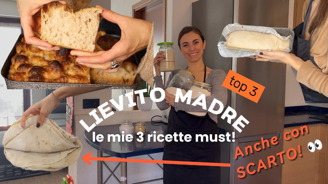 Pan Bauletto Vegano, Focaccia Alta e Piadine con Scarto di Lievito Madre: Le Mie Ricette Top!