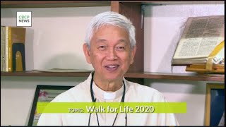 Pabillo:  WALK FOR LIFE is an opportunity  to be UNITED | CBCP News Conversations (CNC)