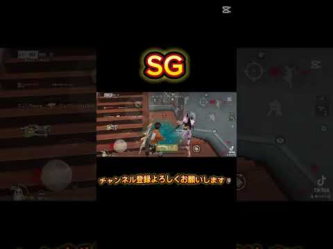【荒野行動】SG2枚抜き！#荒野行動 #キル集