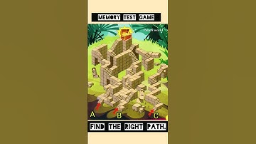 Memory Test Game l Riddles And Puzzles For Iq Test #shorts #shortsvideo #youtubeshorts #quiztime