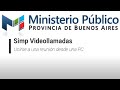 Implementación de SIMP videollamadas - Unirse a una reunión desde una PC.