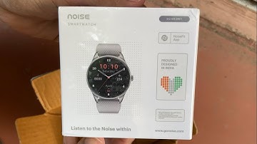 Noisefit Fuse Plus | Amoled display | Smart watch | “ Silver Grey “ | unboxing