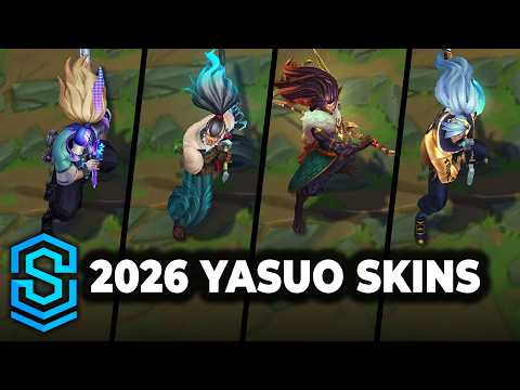 Yasuo Skins Spotlight 2026 | League of Legends