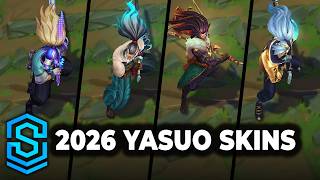 Yasuo Skins Spotlight 2026 | League of Legends