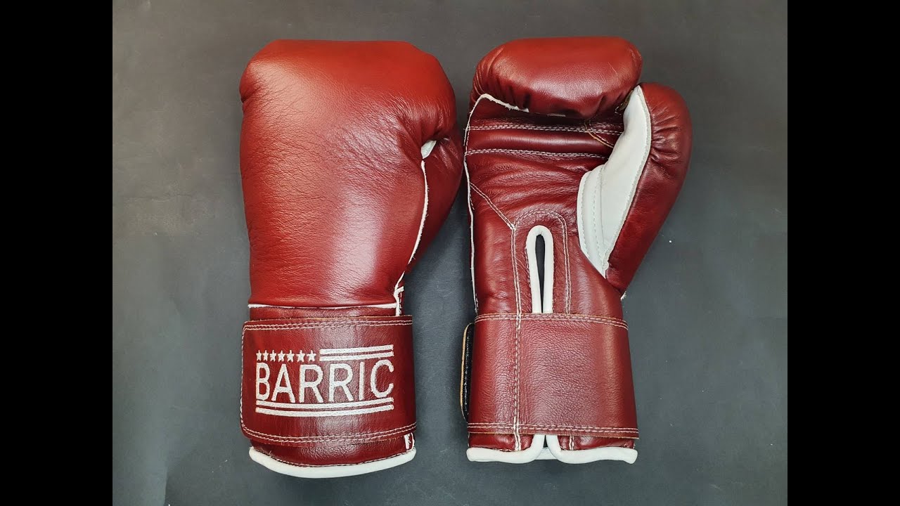 BARRIC Boxing Gloves made in USA Обзор боксерских перчаток Баррик
