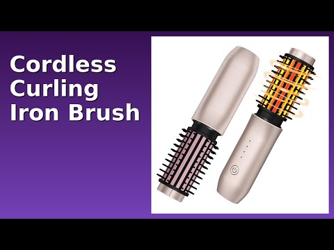 REVIEW (2026): Cordless Curling Iron Brush. Features. - YouTube