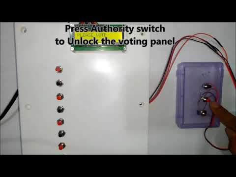 Advanced Electronic Voting machine using 8051 microcontroller