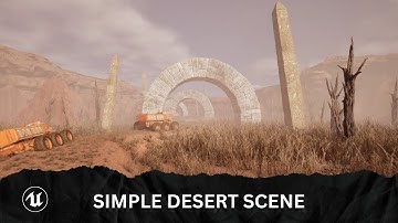 Unreal Engine 5 for Beginners: How to Design a Simple Desert Landscape