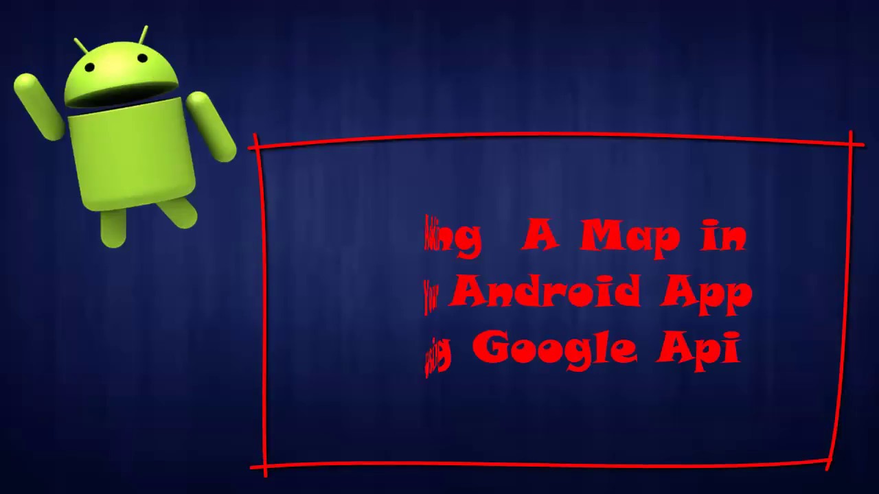 [ANDROID] Using Google Maps API in Android studio - YouTube