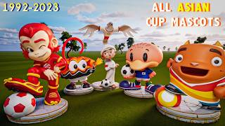 AFC ASIAN CUP MASCOTS 1992–2023