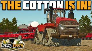 NEW SERIES! 100 ACRES OF COTTON PLANTED! 🇺🇸 Delta South Grain & Harvest - Ep2 - Farming Simulator 25