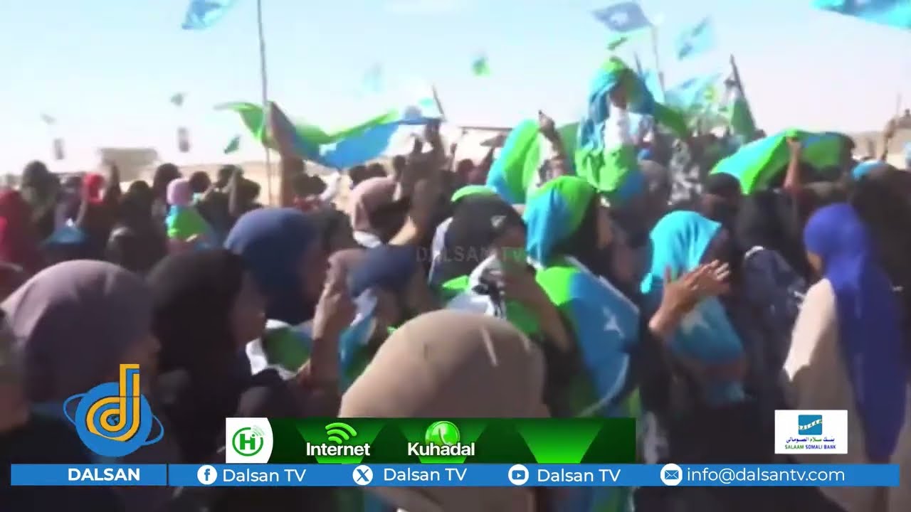 Somali President Arrives in Las Anod, Ending Nearly 40 Years Without a Presidential Visit