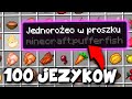 Przetłumaczyłem MINECRAFT przez 100 LOSOWYCH JĘZYKÓW w GOOGLE TŁUMACZ! *XD*