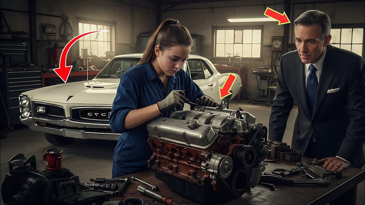 17-Year-Old Girl Revives Legendary GTO Engine — Uncovering a Secret That Shakes the Whole Town!"