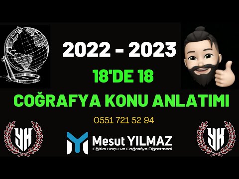 2023 COĞRAFYA - JEOLOJİK DEVİRLER