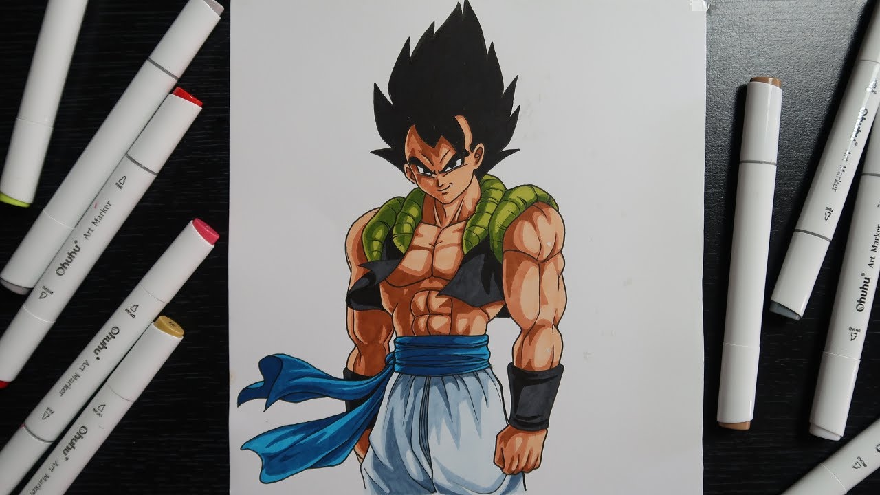 【MANGA】COMMENT DESSINER GOGETA - Dragon Ball - YouTube