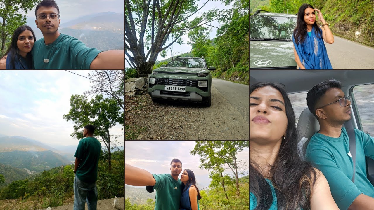 Kolkata to Sikkim in 1 Day! 🚗🌄"“Kaluk Road Trip | Mandarin Village Stay”