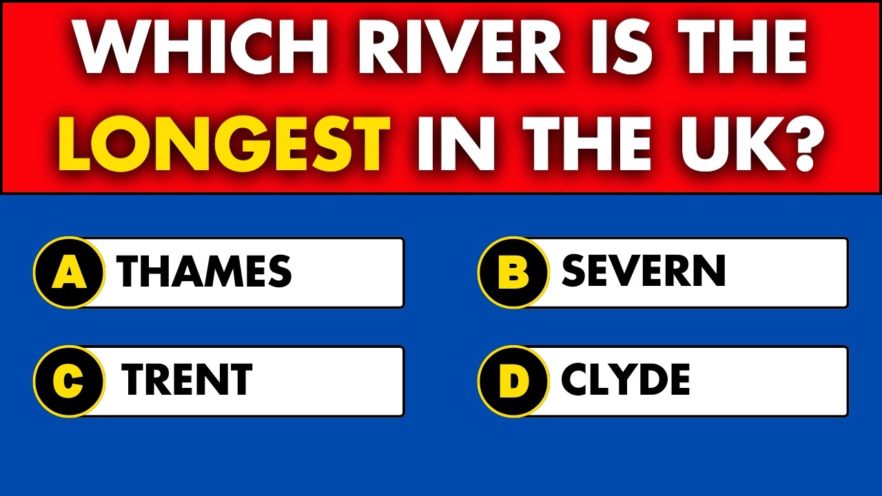 UK Geography Quiz 🇬🇧 60 Questions on Cities, Rivers, Peaks & Landmarks  Only 10% Score 80%+