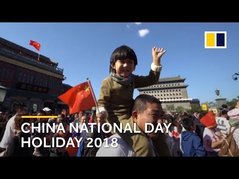 تصویری: تعطیلات در ماه اکتبر در چین