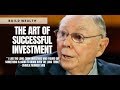 Charlie Munger on the Art of Successful Investment - Building Wealth