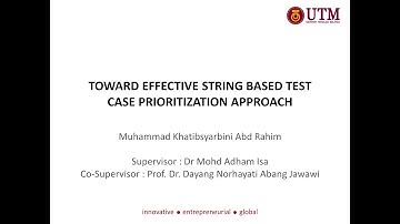 Toward Effective String Based Test Case Prioritization Approach (SERGC04)