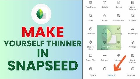 How to Make yourself Thinner in Snapseed 2024?