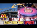 Camp Nou Construction Update – Massive Third Tier Taking Shape