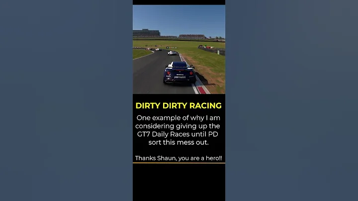 Why do we bother with the Daily Races on GT7? - Thanks Shaun you are a hero!!  #granturismo #gtsport