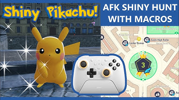 AFK Shiny Hunt with a Macro in Pokemon Legends: Z-A - 8BitDo Ultimate 2 Bluetooth Controller