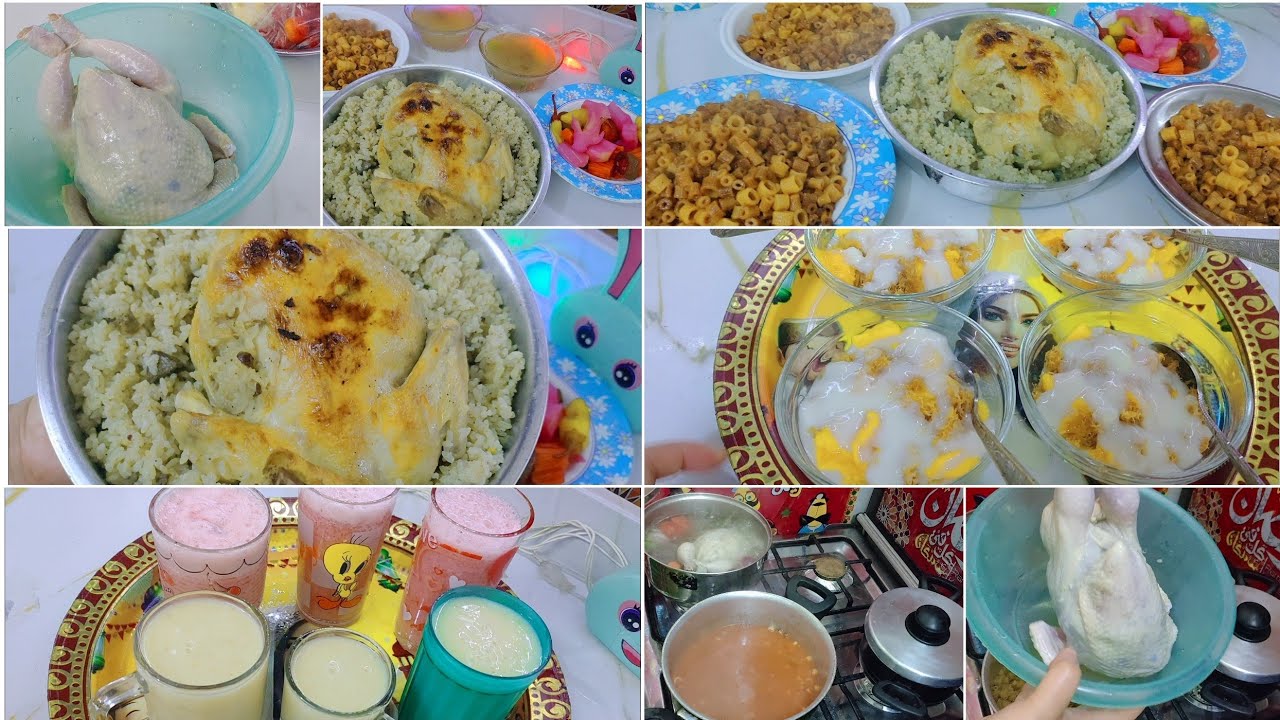 اخر الشهر وعايزة تعملى فطار👏يبقى لازم نشوف الفريزر وتفريزات الازمات من عصير/ اكل / حلو 👍