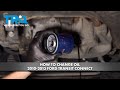 How to Change Oil 2010-2013 Ford Transit Connect