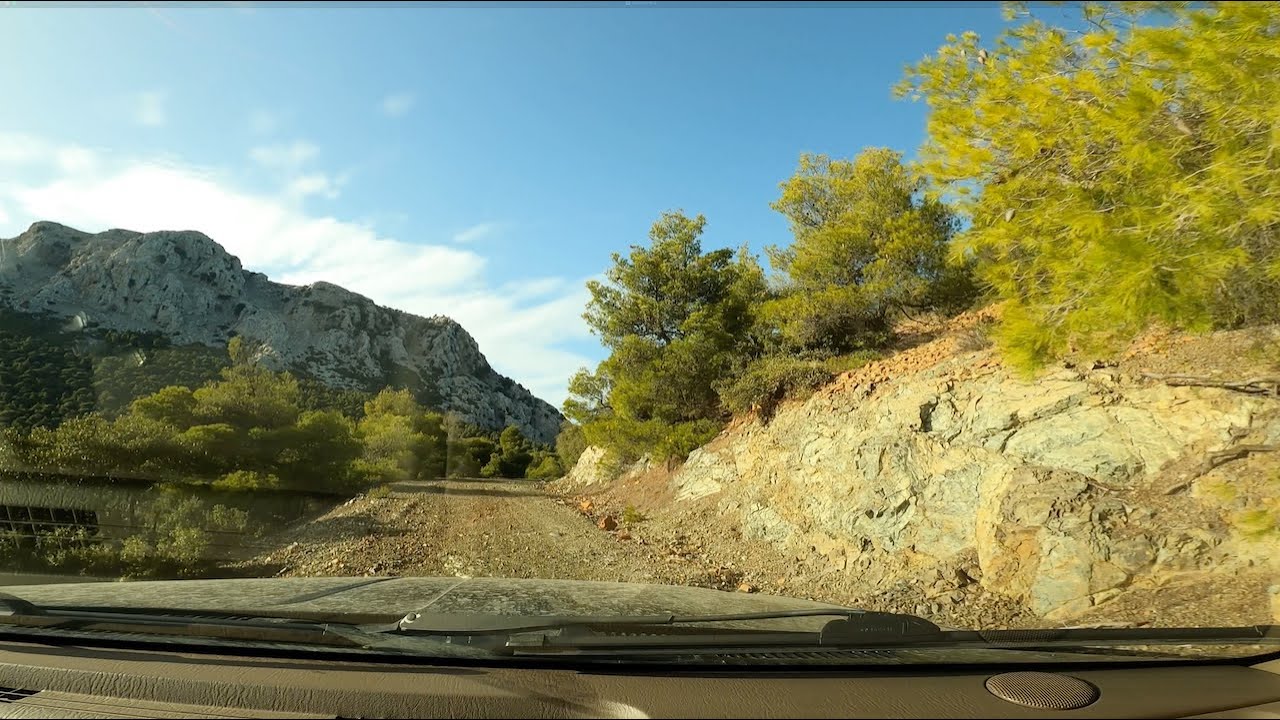 Δασικός δρόμος στα Γεράνεια Όρη - Forest Service Road Geraneia Ori, Greece - Route 2