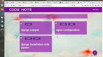 CodeNote - note app for programmers