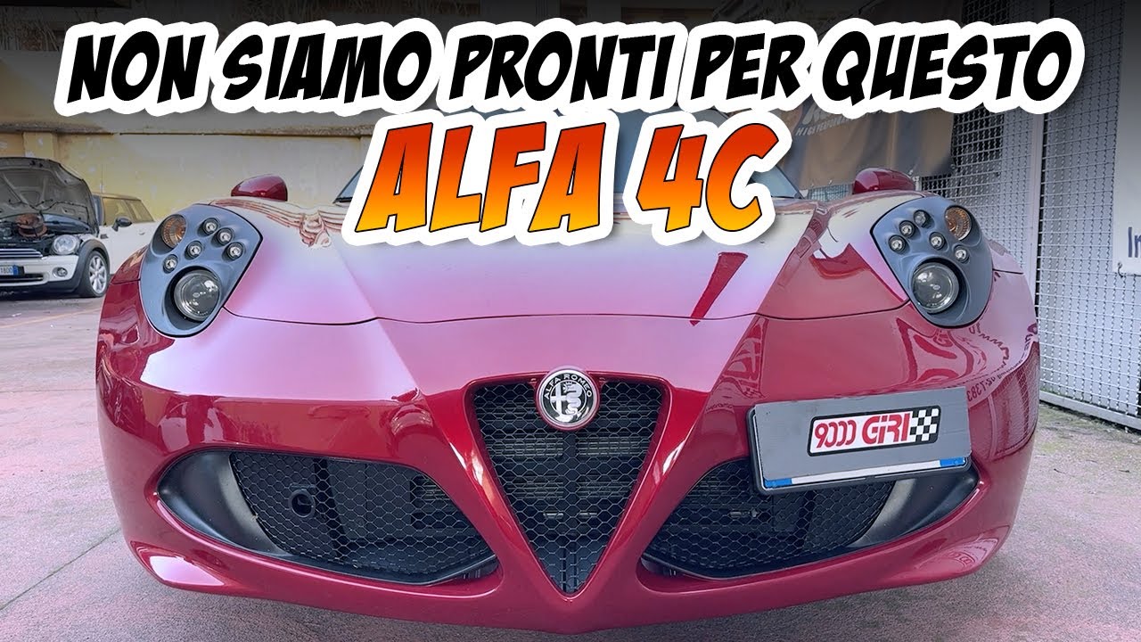 L'AUTO più VELOCE del 2023 | Alfa Romeo 4C car tuning per auto racing ...