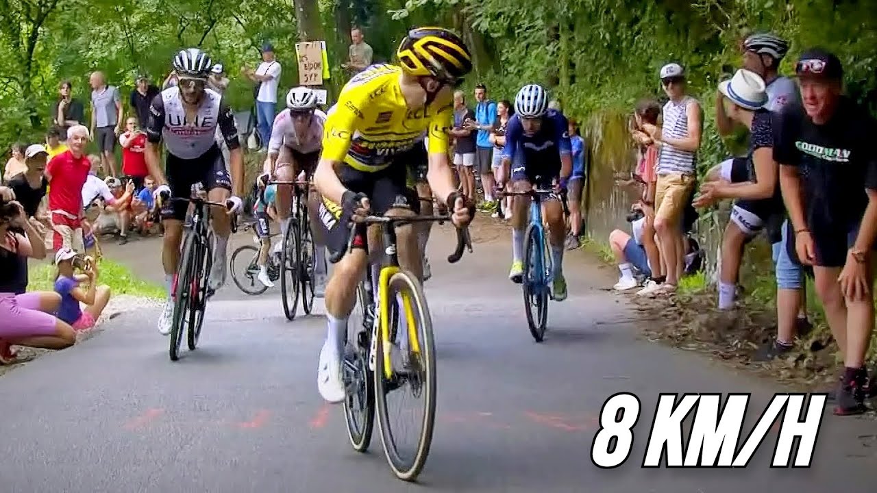 If Jonas Vingegaard Rides at THIS Speed...it's Steep | Critérium du ...