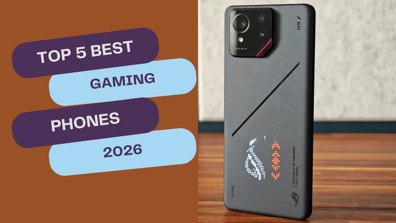 Top 5 BEST Gaming Phones 2026 – Zero Lag, Max Power, Pure Performance ...
