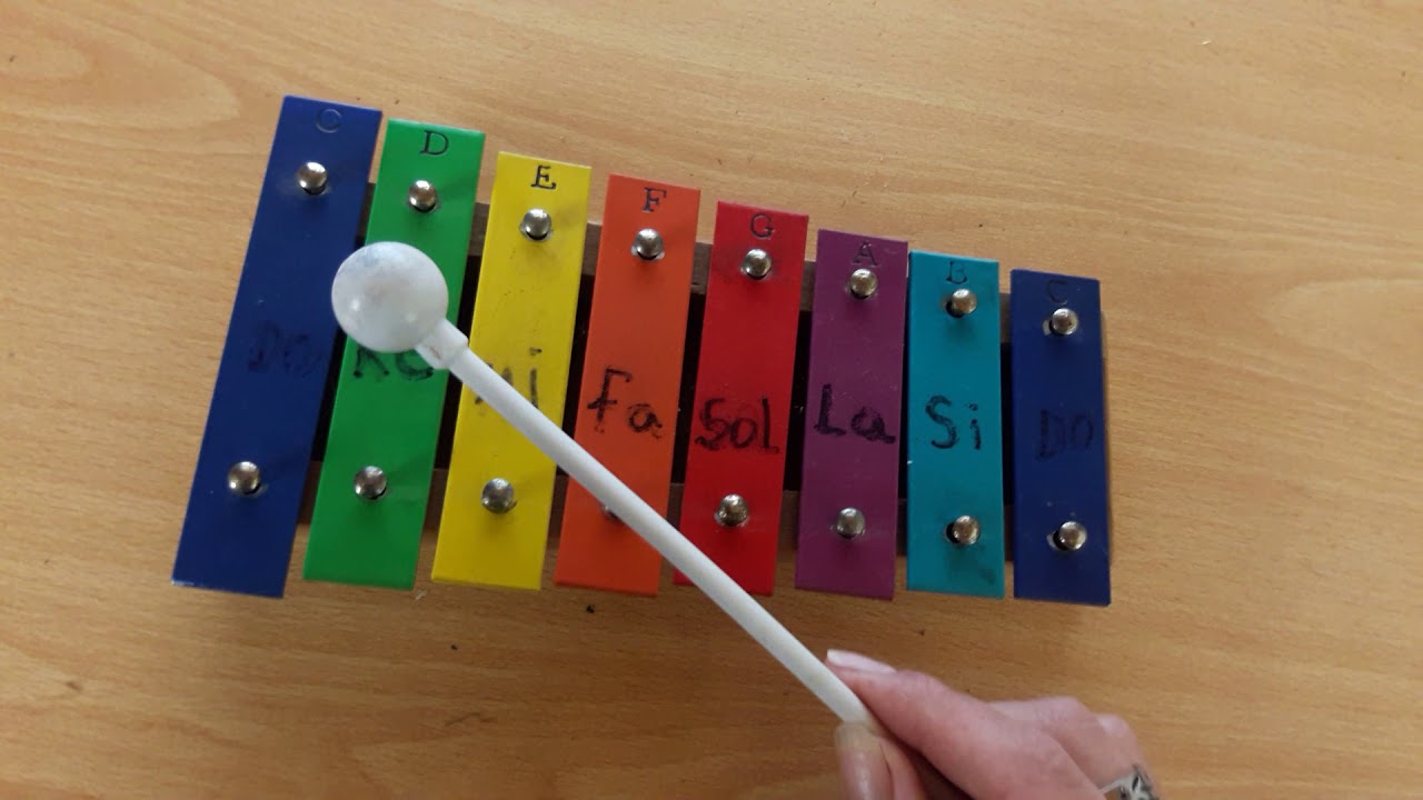 OJOS AZULES metalófono YouTube