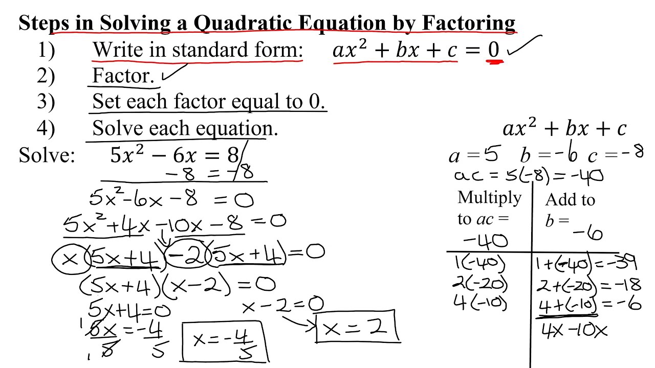 math problem solver factoring