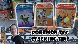 Pokemon TCG Stacking Tins Opening