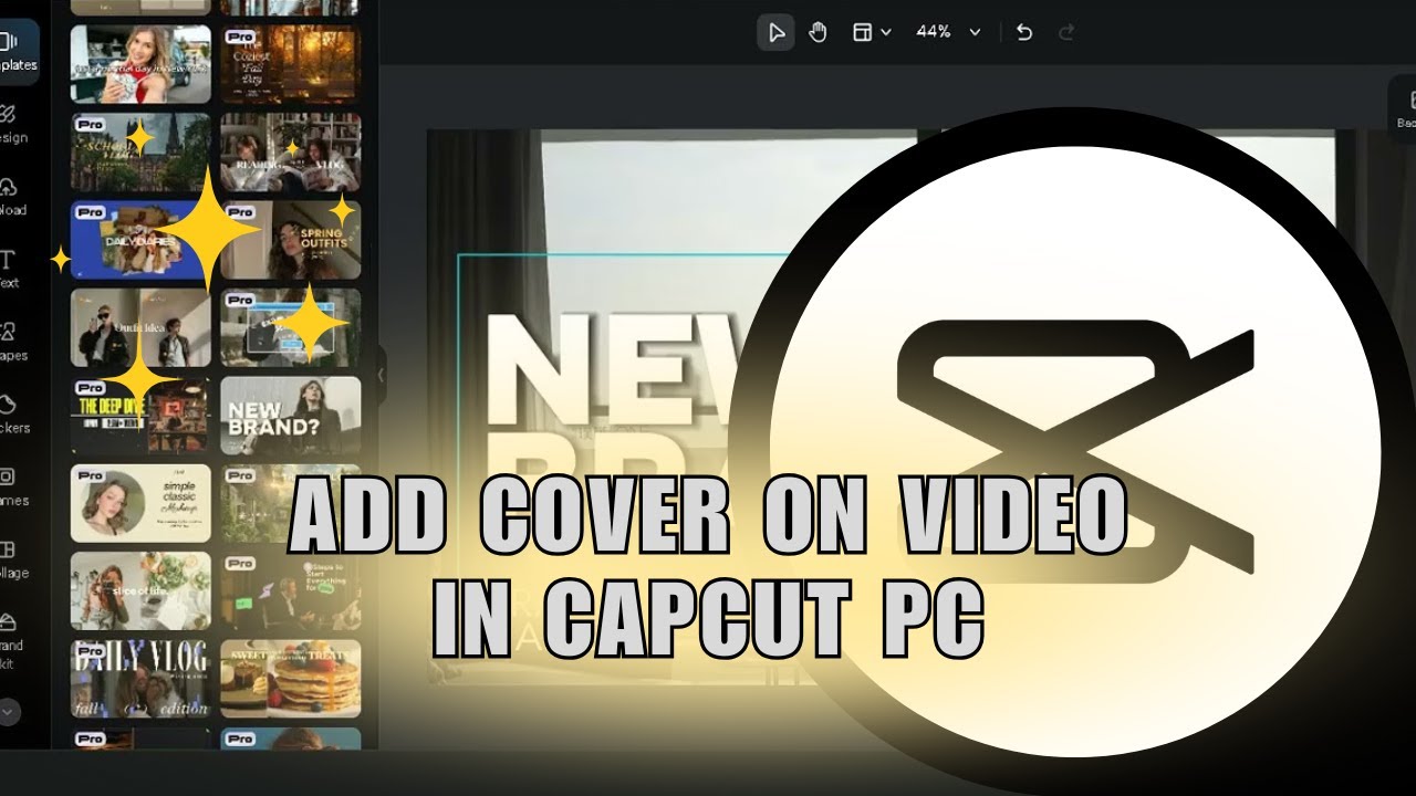 😍 GUIDE: How to Add Cover on Video in Capcut PC | How To - YouTube