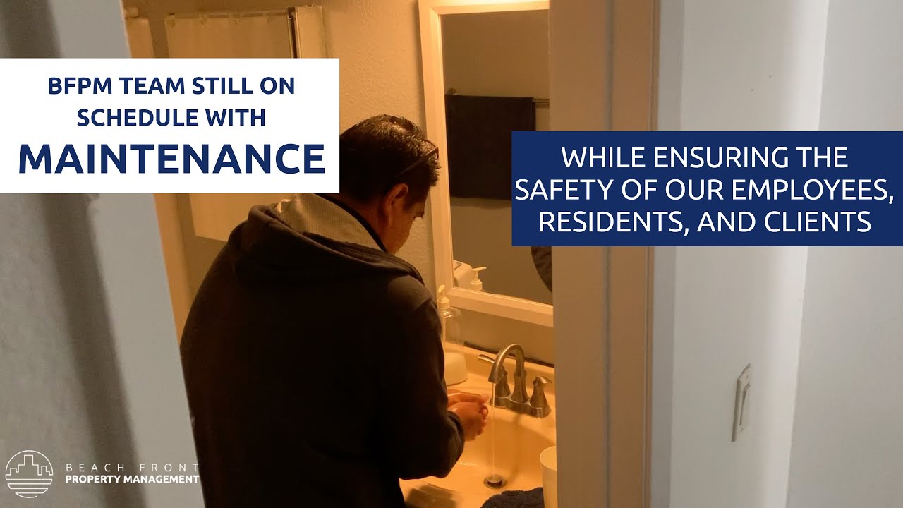 Completing Maintenance Requests...During A Lockdown