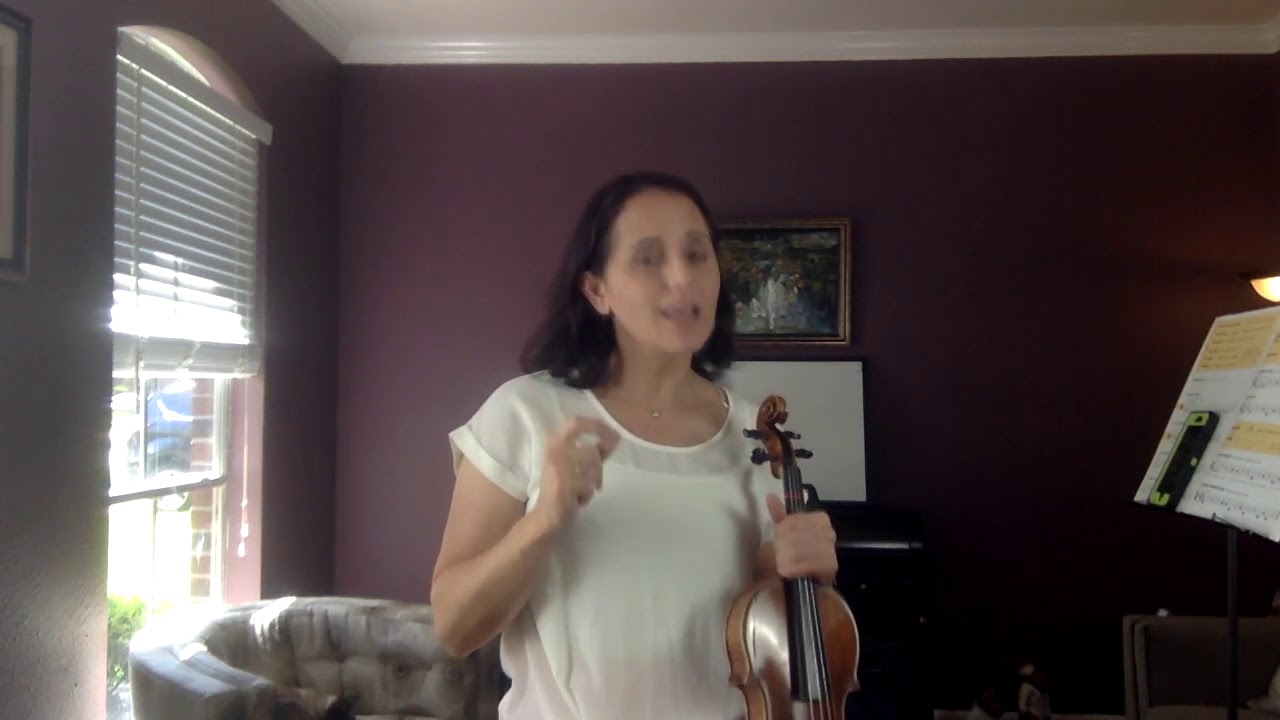 Beginning Orchestra Class Video #8 for violin and viola - YouTube