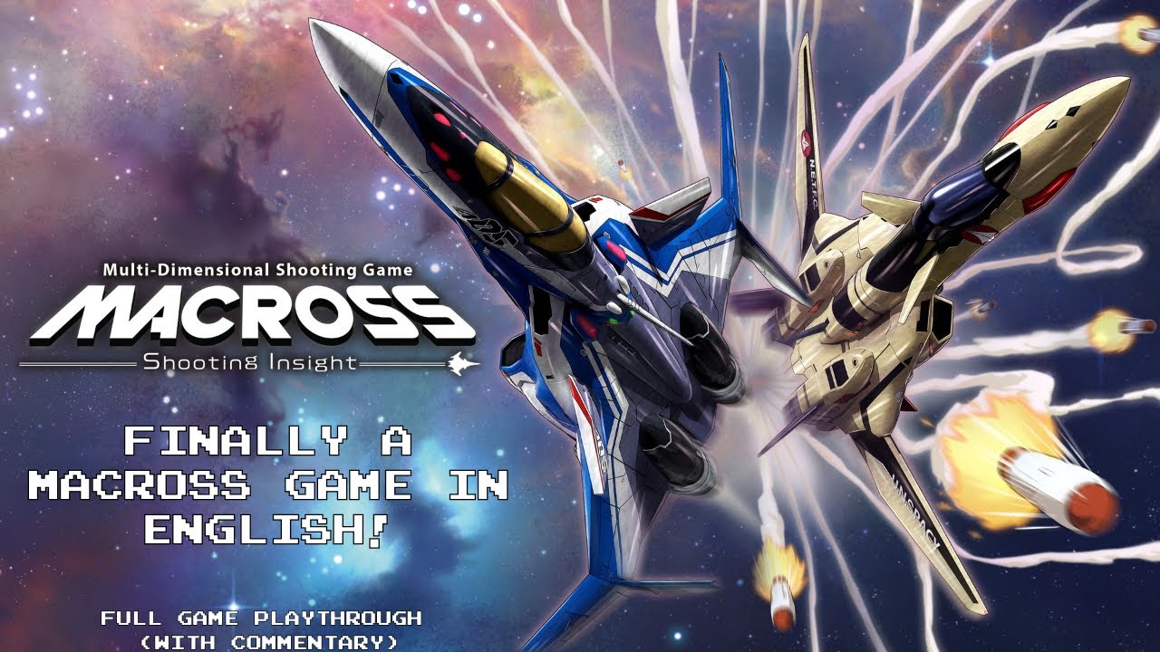 MACROSS Shooting Insight (2024) Full Game Playthrough (With Commentary)
